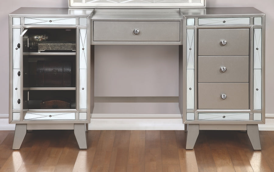 Ensemble de coiffeuse Leia Metallic Glam