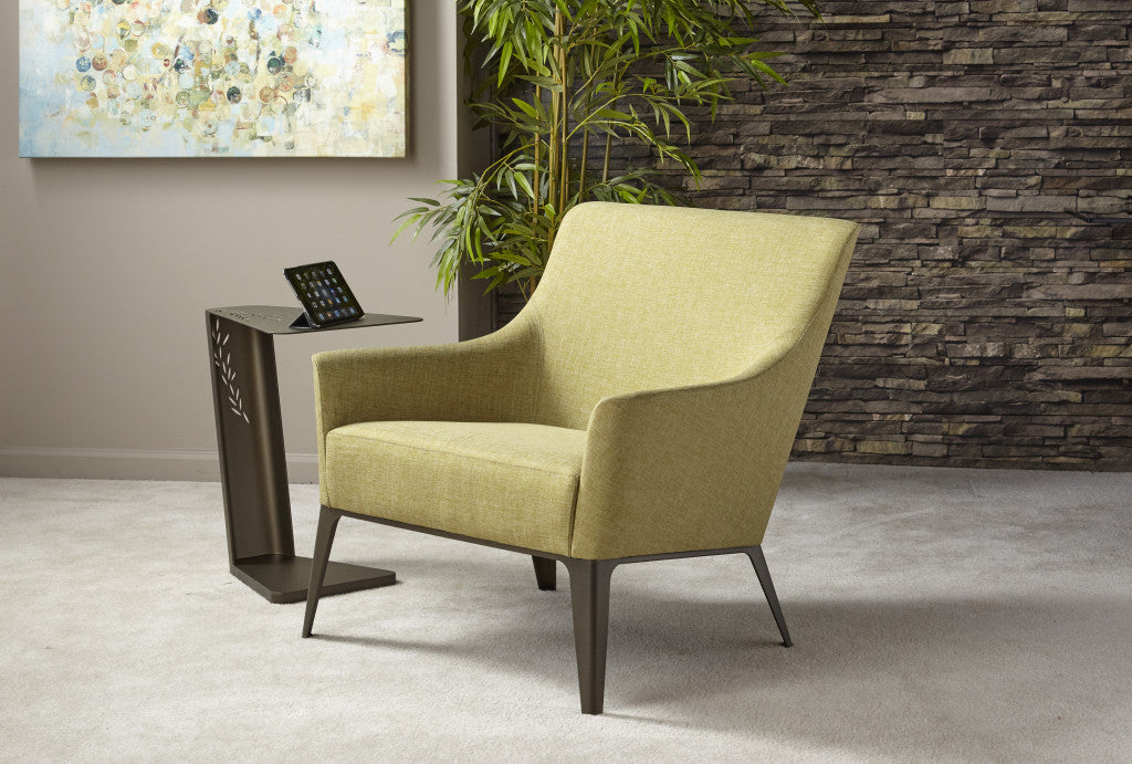 Fauteuil d'appoint Dunbar de style moderne du milieu du siècle