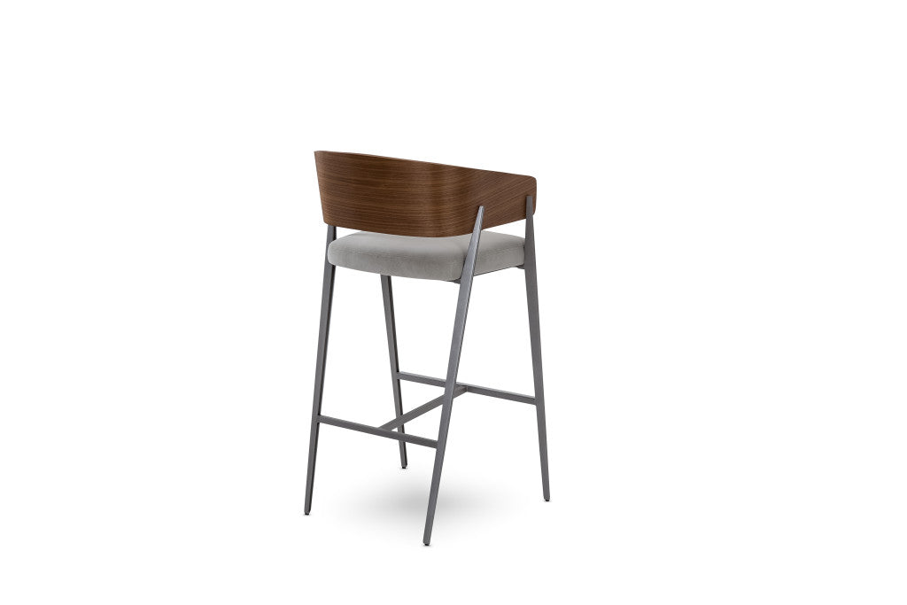 Tabouret Aria style Mid Century, hauteur bar ou comptoir