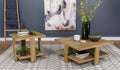 Collection de tables d'appoint rustiques Dylan