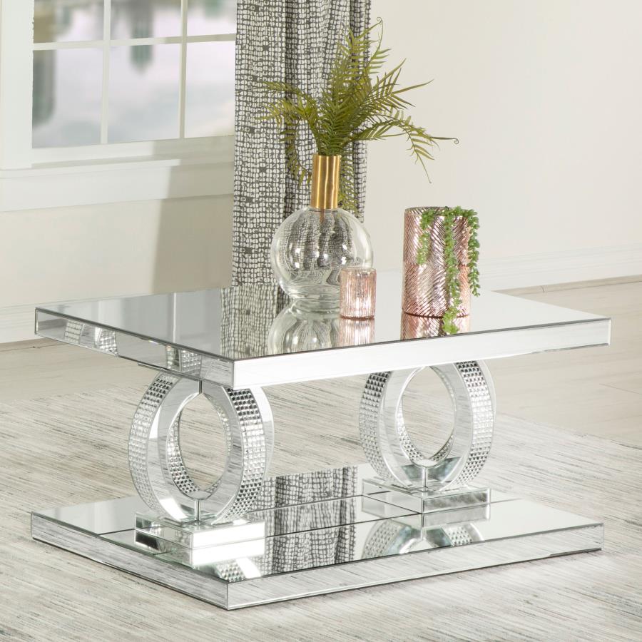 Collection de tables d'appoint Briana Mirror