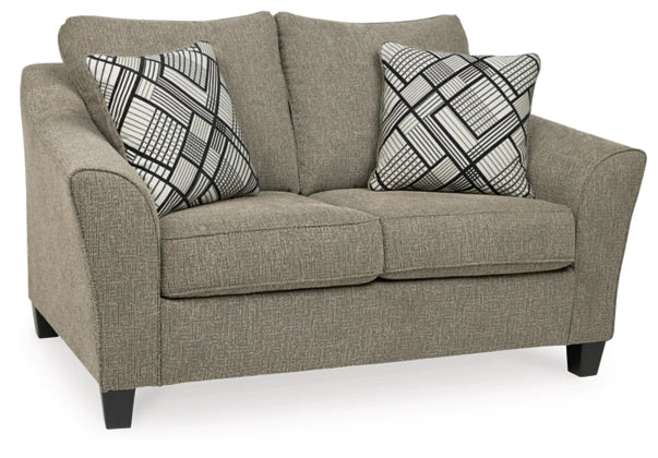 Collection de salon Barney Taupe avec canapé-lit Queen en option