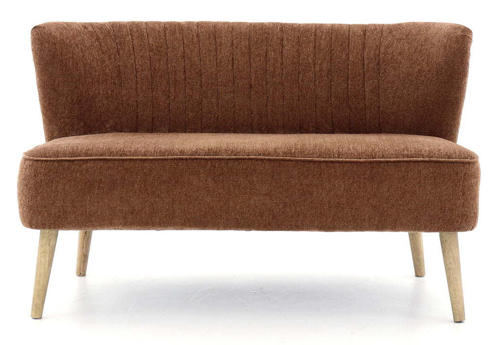 Canapé capitonné Cognac Channel