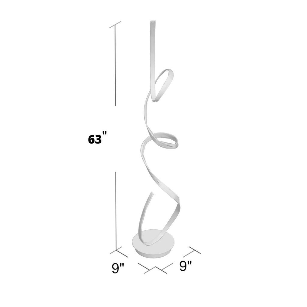 Lampadaire LED Damien disponible en 6 finitions