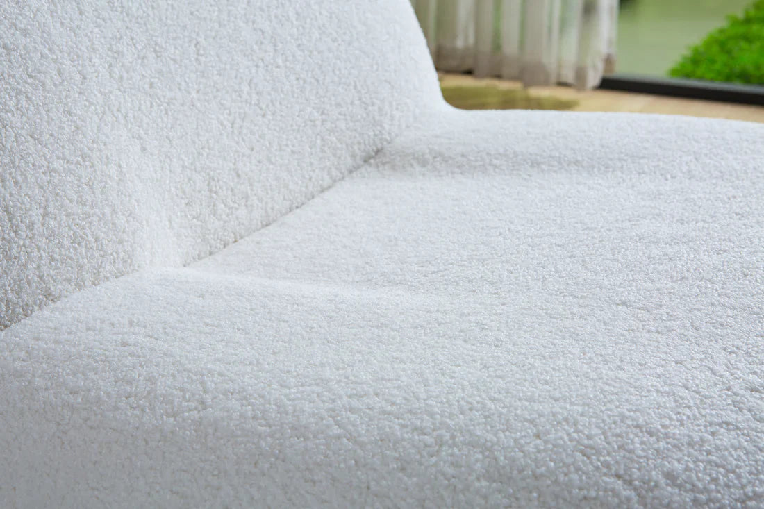 Fauteuil pivotant en tissu disponible en 4 coloris