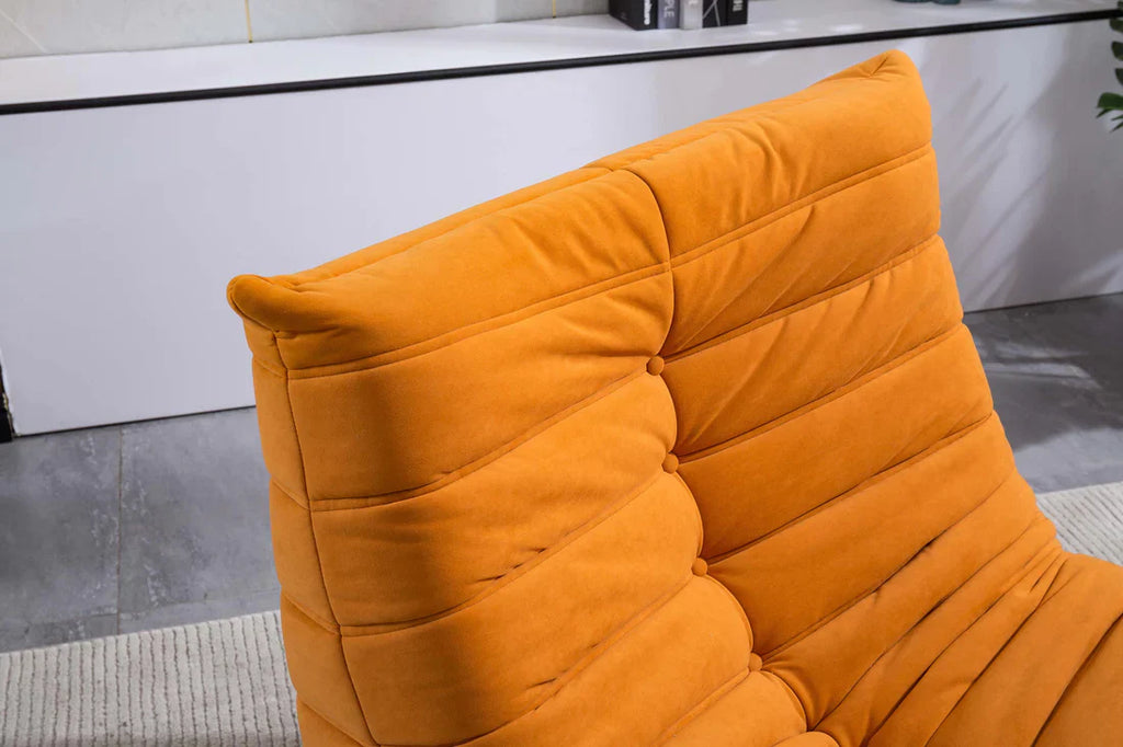 Fauteuil inclinable à bascule en tissu disponible en 3 coloris