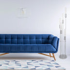 Lampadaire LED en acrylique à 5 lumières