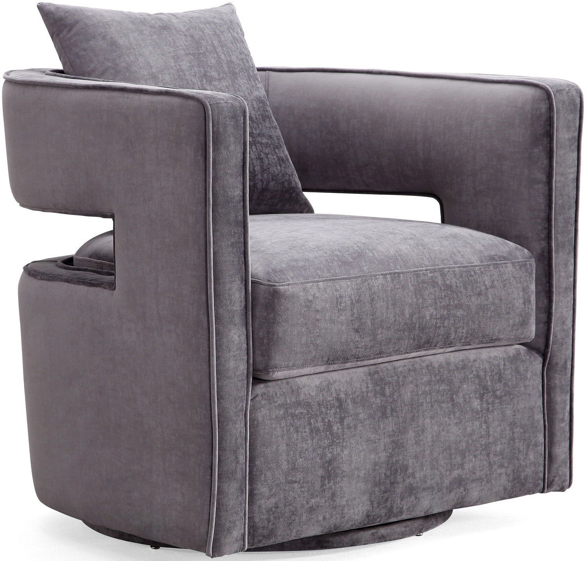 Fauteuil pivotant Kenneth disponible en 3 coloris