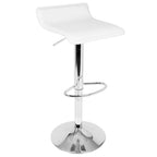 Tabouret de bar réglable sans dossier Alessia disponible en 4 coloris