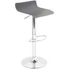 Tabouret de bar réglable sans dossier Alessia disponible en 4 coloris