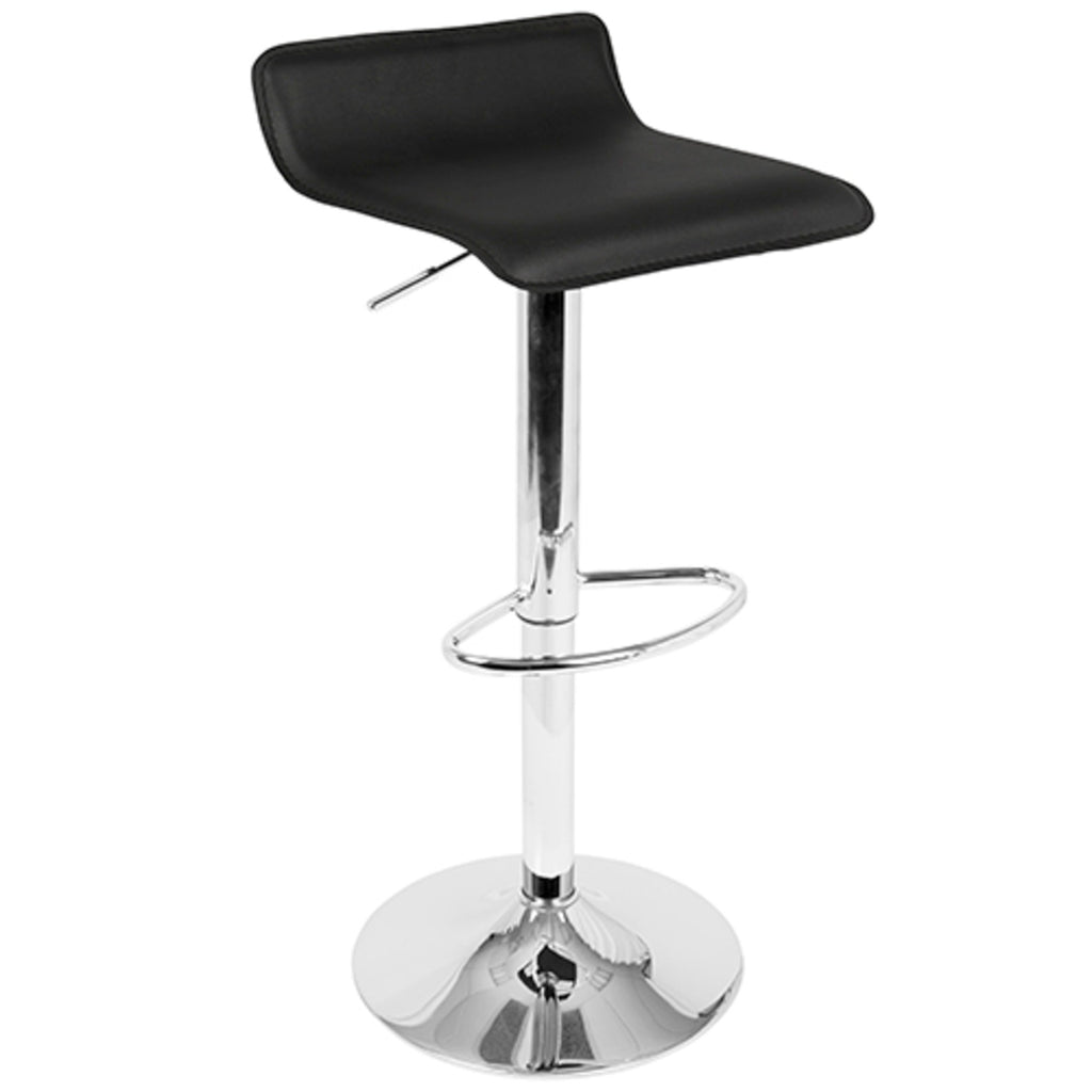 Tabouret de bar réglable sans dossier Alessia disponible en 4 coloris