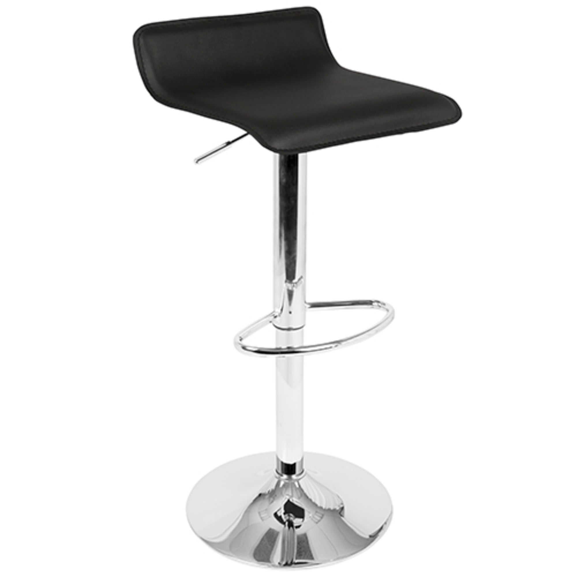 Tabouret de bar réglable sans dossier Alessia disponible en 4 coloris