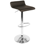 Tabouret de bar réglable sans dossier Alessia disponible en 4 coloris